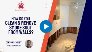 How Do You Clean & Remove Smoke Soot from Walls? | Service Restoration