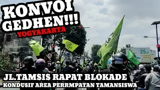 wor WOR JOGJAKARTA- Bertemu Rombongan Konvoi Di YOGYAKARTA ‼️ PENGAMANAN PEREMPATAN TAMSIS FULL AMAN