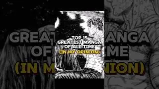 Top 15 greatest manga of all time #anime