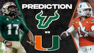 2025 USF vs Miami College Football Prediction 