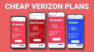 Best Cheap Verizon Cell Phone Plans!