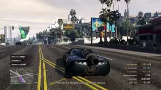 Just casually performing the longest jumps in free roam🙌  #gtaonline #rocketvoltic