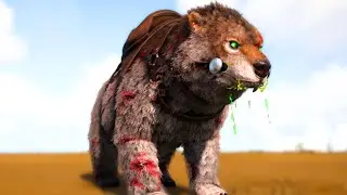 O PRIMEIRO DINO DO PRIMAL FEAR TOXIC DIRE BEAR!! ARK SUPERMODS #04
