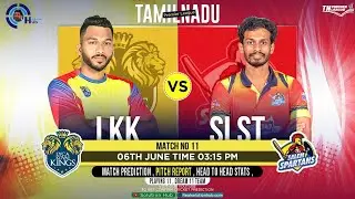 TNPL 2022 Lyca Kovai Kings vs Salem Spartans 11th Match Prediction - LKK vs SS | live