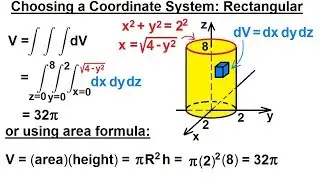 Calculus 3: Triple Integrals (2 of 25) Choosing a Coordinate System: Cartesian