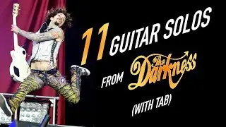 11 Solos from The Darkness (with tab)