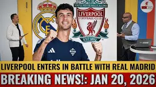 JUST NOW🚨: LIVERPOOL IS ANNOUNCED TO ENTER IN BATTLE WITH REAL MADRID OVER JACOBO RAMON🔥