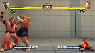 [SFIV] MyCheats Sagat Combo Video