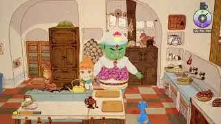 Little Dragons Cafe: Working hard