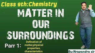 #matter,#physical properties of matter,#characteristics of matter,@secretsofscience5545