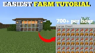 BEST Minecraft Melon + Pumpkin Farm (Java/Bedrock - 1.20/1.19)