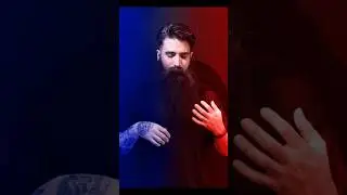 Dual light Effect in Photoshop #shorts #photoshop