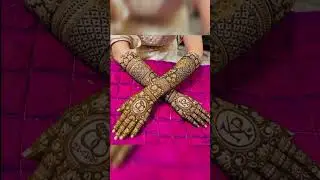 Engagement mehendi designs #shortvideo #mehndi #engagement #bridal