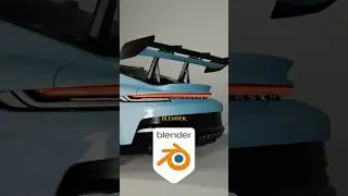 Реалистичная анимация автомобиля с помощью Blender 😲