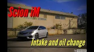 Scion iM Intake and Oil Change