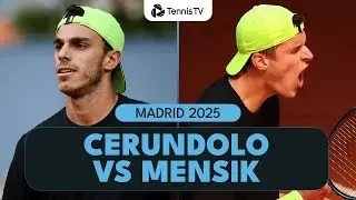 Francisco Cerundolo vs Jakub Mensik Highlights | Madrid 2025