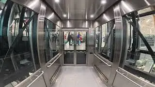 Carlingwood mall elevator going up facing west interior