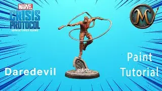 How to paint Daredevil | Marvel Crisis Protocol painting tutorial