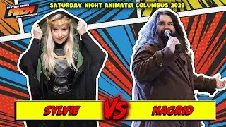 Sylvie (Kimber Lee) Vs Hagrid (Zane Riley) COSPLAY WRESTLING (FULL MATCH from ANIMATE! Columbus)