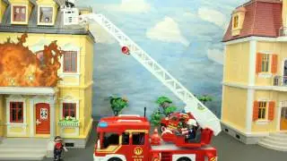 Der Grossbrand Playmobil Feuerwehr Film marque maison Stop Motion