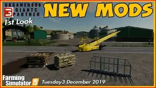 FS19 NEW MODS Loads of Storage mods farming simulator 19