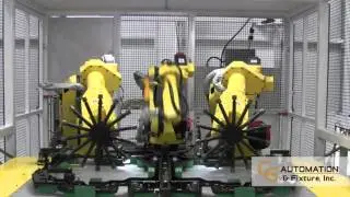 CG Automation and Fixture Space Frame Pushnut Cell