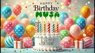 Happy Birthday MUSA   Happy Birthday Song   Birthday Wishes   Birthday Party
