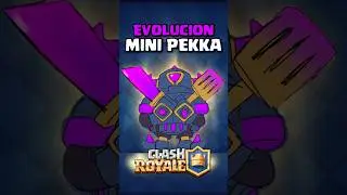 Mini Pekka Evolution in Clash Royale #clashroyale #gaming