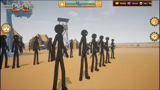 150 Archians Army Vs 300 Enemy Army | Stick Infinite Kingdom