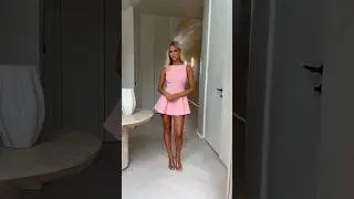The Perfect🥀 Our ARORA Mini Dress In Pink💕 #fashion #model #beauty #style #outfit #shorts #viral