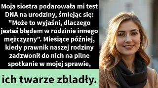 Moja siostra podarowała mi test DNA na urodziny, śmiejąc się: 
