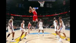 Derrick Rose vs OKC Thunder (Crossover and Nasty Dunk)