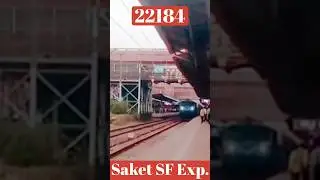 22184- Saket SF Express #viral #railway #shorts