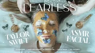 ASMR Giving My Daughter A Facial | Taylor Swift “Fearless” Inspired Jelly Mask, and Eye Mask Facial