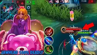 CARA COUNTER LING PAKAI JAWHEAD | JAWHEAD TOP GLOBAL 2022 | JAWHEAD GAMEPLAY 2022-MOBILE LEGENDS