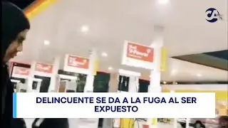 Attempted robbery at gas station