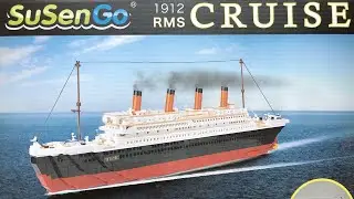 BIN & BIN | SuSenGo Titanic LEGO  Building Block Kit 1021 Pieces Bricks