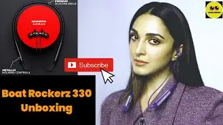 Boat Rockerz 330 Unboxing Video | boat bluetooth | boat headphones 🎧 |