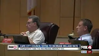 Cape City Council votes to maintain millage rate