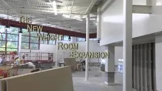 Weight Room Before and After