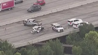 Suspected impaired driver slams into deputies on Beltway 8 near Ella; 5 hospitalized, Pct. 4 says