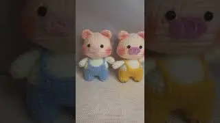 cro crochet pig #shorts #crochet