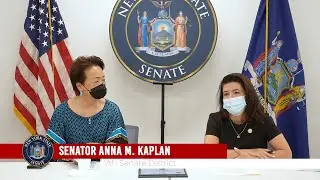 2021 New York State Senate Woman of Distinction Tai Wang honored by Senator Anna M. Kaplan