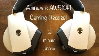 Alienware AW510H Gaming Headset - 2 minute unboxing