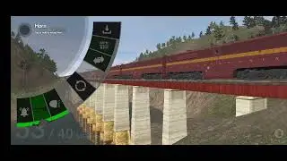 Trainz 3: NEW PRR ALCO PA pass by with express