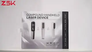 Compund Cold Laser Therapy Device Product Details & Detachable Comb Display