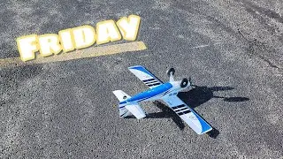 Quick Little Flight of the E-flite UMX Turbo Timber Evolution!