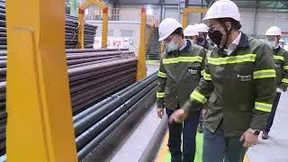 6/26/20 Vizita premierului Ludovic Orban la compania Tenaris Silcotub Zalău
