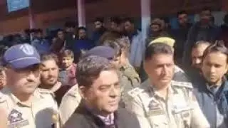 DC SSP Kishtwar visit of victims fire🔥 Malwarwan in District kishtwar