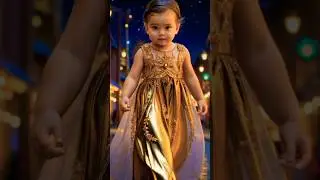 Shining Bright in Gold The Ultimate Night Fashion Look mini #GoldenGlamNight #littleaicatwalk